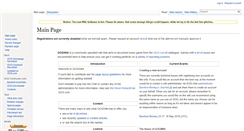 Desktop Screenshot of gogwiki.com
